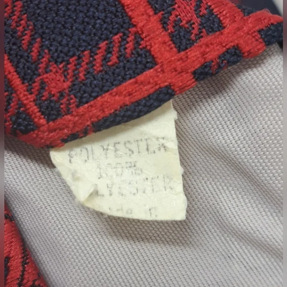 Yves Saint Laurent Vintage Neck Tie Tartain Plaid Paisley Striped 70s 80s 55" - Picture 6 of 15